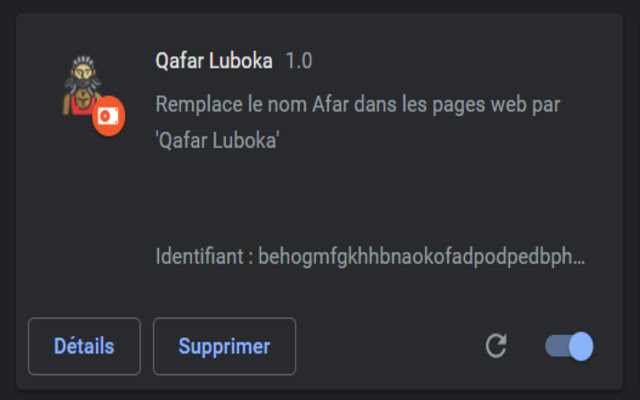 Qafar Luboka from Chrome web store to be run with OffiDocs Chromium online Qafar Luboka from Chrome web store to be run with OffiDocs Chromium online