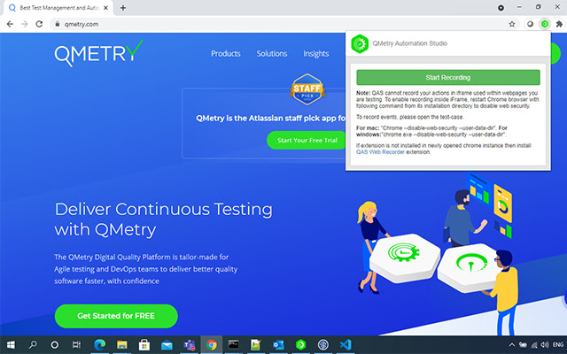 QAS Web Recorder from Chrome web store to be run with OffiDocs Chromium online QAS Web Recorder from Chrome web store to be run with OffiDocs Chromium online