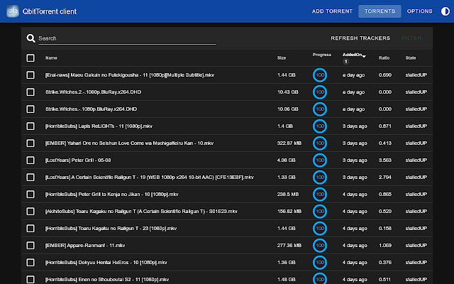 QbitTorrent Client from Chrome web store to be run with OffiDocs Chromium online QbitTorrent Client from Chrome web store to be run with OffiDocs Chromium online