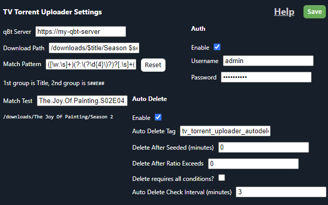 qBt TV Torrent Upload from Chrome web store to be run with OffiDocs Chromium online qBt TV Torrent Upload from Chrome web store to be run with OffiDocs Chromium online