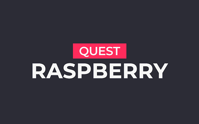 Quest Raspberry from Chrome web store to be run with OffiDocs Chromium online Quest Raspberry from Chrome web store to be run with OffiDocs Chromium online