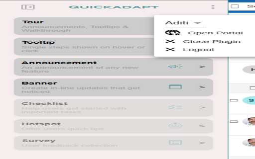 Quickadapt from Chrome web store to be run with OffiDocs Chromium online Quickadapt from Chrome web store to be run with OffiDocs Chromium online