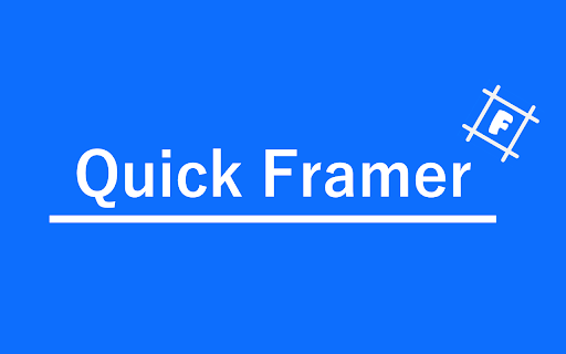 QuickFramer from Chrome web store to be run with OffiDocs Chromium online QuickFramer from Chrome web store to be run with OffiDocs Chromium online