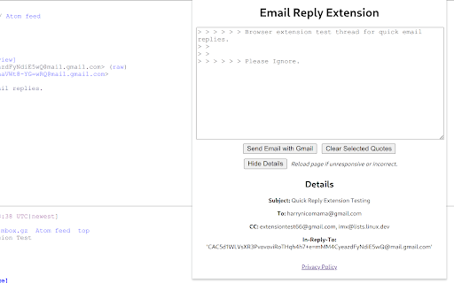 QuickReply from Chrome web store to be run with OffiDocs Chromium online QuickReply from Chrome web store to be run with OffiDocs Chromium online