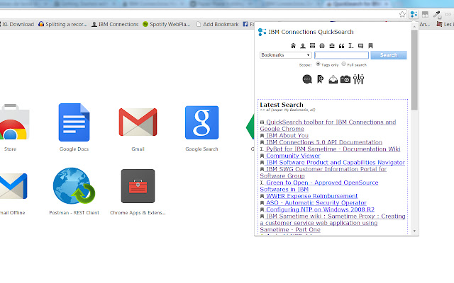 QuickSearch for IBM Connections Cloud from Chrome web store to be run with OffiDocs Chromium online QuickSearch for IBM Connections Cloud from Chrome web store to be run with OffiDocs Chromium online