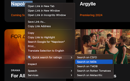 Quick Search for Ratings from Chrome web store to be run with OffiDocs Chromium online Quick Search for Ratings from Chrome web store to be run with OffiDocs Chromium online