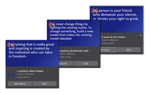 Quote Player from Chrome web store to be run with OffiDocs Chromium online Quote Player from Chrome web store to be run with OffiDocs Chromium online