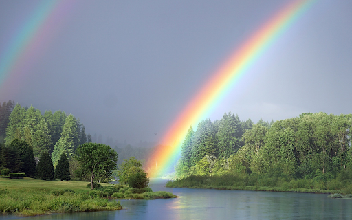 Rainbow over the river from Chrome web store to be run with OffiDocs Chromium online Rainbow over the river from Chrome web store to be run with OffiDocs Chromium online