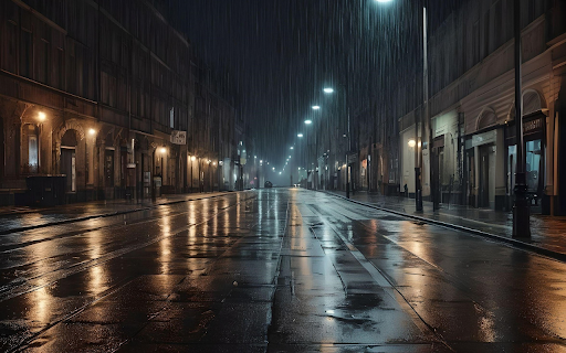 Rainy street from Chrome web store to be run with OffiDocs Chromium online Rainy street from Chrome web store to be run with OffiDocs Chromium online