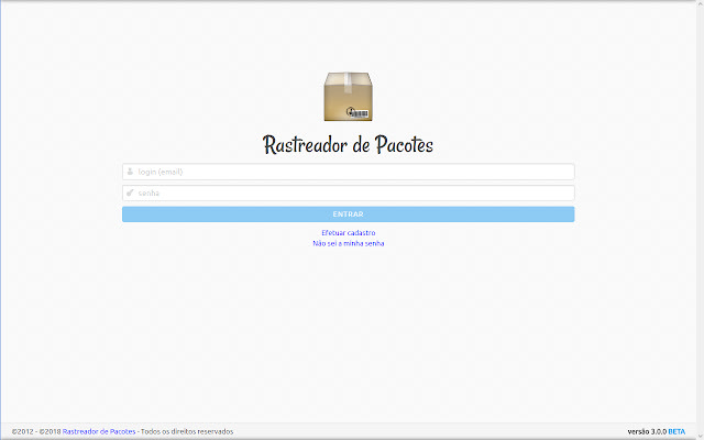 Rastreador de Pacotes from Chrome web store to be run with OffiDocs Chromium online Rastreador de Pacotes from Chrome web store to be run with OffiDocs Chromium online