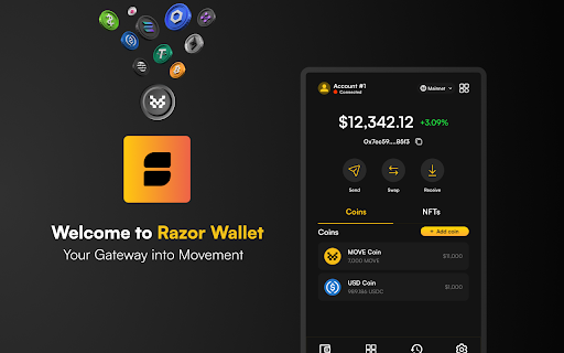 Razor Wallet from Chrome web store to be run with OffiDocs Chromium online Razor Wallet from Chrome web store to be run with OffiDocs Chromium online