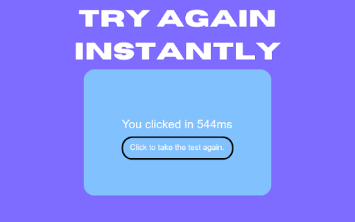 Reaction Time Tester from Chrome web store to be run with OffiDocs Chromium online Reaction Time Tester from Chrome web store to be run with OffiDocs Chromium online