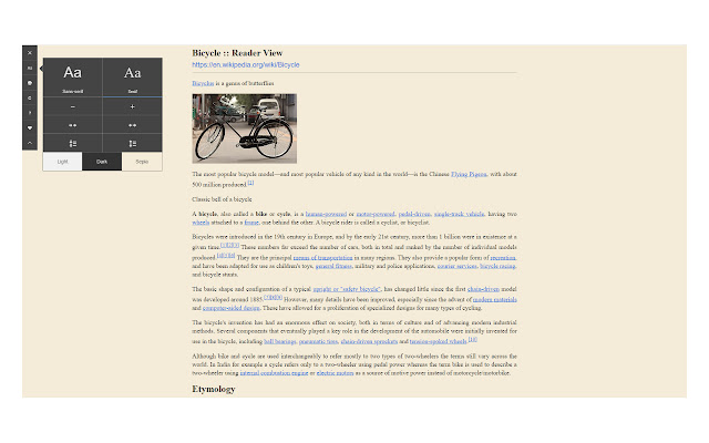 Reader View from Chrome web store to be run with OffiDocs Chromium online Reader View from Chrome web store to be run with OffiDocs Chromium online