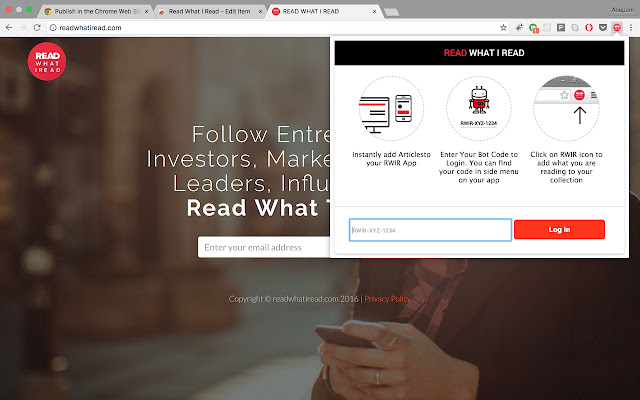 Read What I Read from Chrome web store to be run with OffiDocs Chromium online Read What I Read from Chrome web store to be run with OffiDocs Chromium online