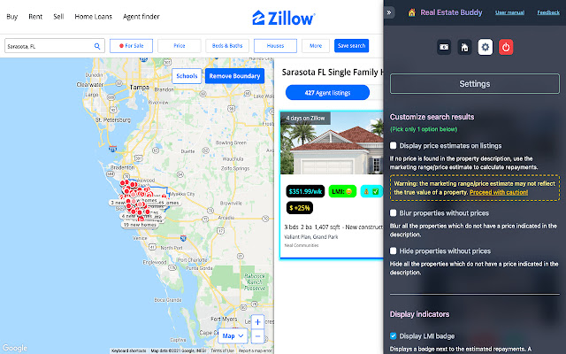 Real Estate Buddy from Chrome web store to be run with OffiDocs Chromium online Real Estate Buddy from Chrome web store to be run with OffiDocs Chromium online
