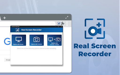 Real Screen Recorder from Chrome web store to be run with OffiDocs Chromium online Real Screen Recorder from Chrome web store to be run with OffiDocs Chromium online