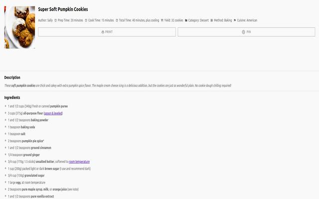 Recipe Scraper from Chrome web store to be run with OffiDocs Chromium online Recipe Scraper from Chrome web store to be run with OffiDocs Chromium online