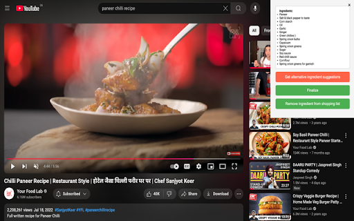 Recipe to reality from Chrome web store to be run with OffiDocs Chromium online Recipe to reality from Chrome web store to be run with OffiDocs Chromium online