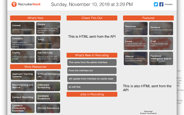 RecruiterHunt New Tab Page (Beta) from Chrome web store to be run with OffiDocs Chromium online RecruiterHunt New Tab Page (Beta) from Chrome web store to be run with OffiDocs Chromium online