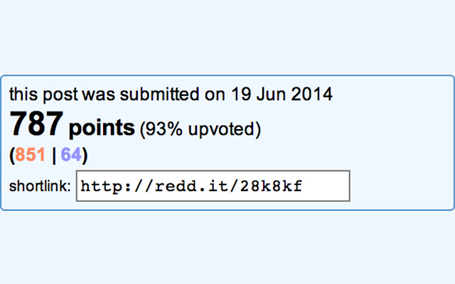 Reddit Up/Down Vote Viewer from Chrome web store to be run with OffiDocs Chromium online Reddit Up/Down Vote Viewer from Chrome web store to be run with OffiDocs Chromium online