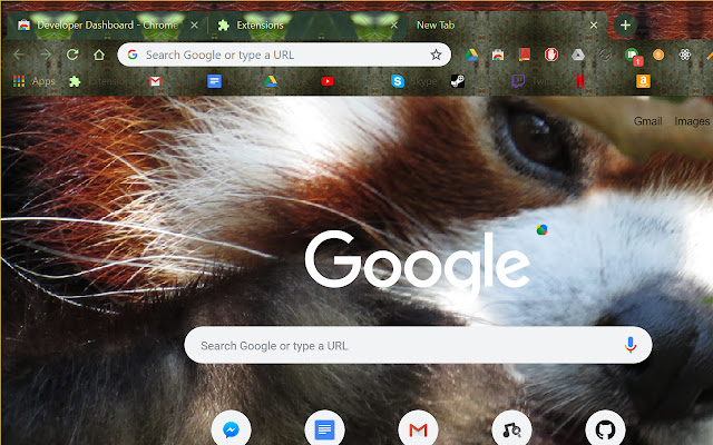 Red Panda Theme from Chrome web store to be run with OffiDocs Chromium online Red Panda Theme from Chrome web store to be run with OffiDocs Chromium online