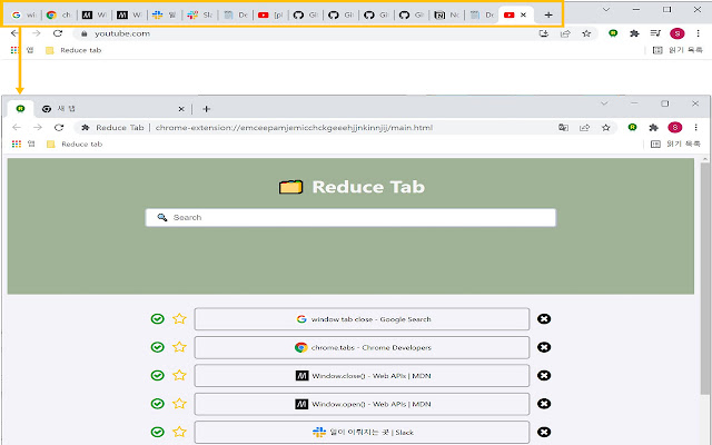 Reduce Tab from Chrome web store to be run with OffiDocs Chromium online Reduce Tab from Chrome web store to be run with OffiDocs Chromium online