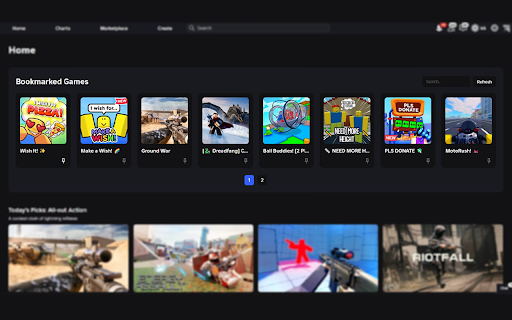 Roblox Bookmarker from Chrome web store to be run with OffiDocs Chromium online Roblox Bookmarker from Chrome web store to be run with OffiDocs Chromium online