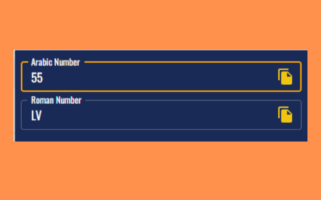 Roman Numeral Converter from Chrome web store to be run with OffiDocs Chromium online Roman Numeral Converter from Chrome web store to be run with OffiDocs Chromium online
