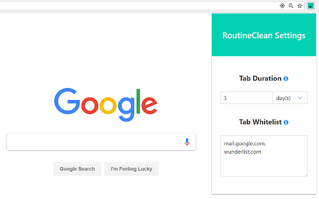 RoutineClean from Chrome web store to be run with OffiDocs Chromium online RoutineClean from Chrome web store to be run with OffiDocs Chromium online