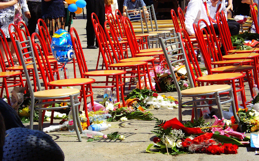Rows of chairs and flowers from Chrome web store to be run with OffiDocs Chromium online Rows of chairs and flowers from Chrome web store to be run with OffiDocs Chromium online