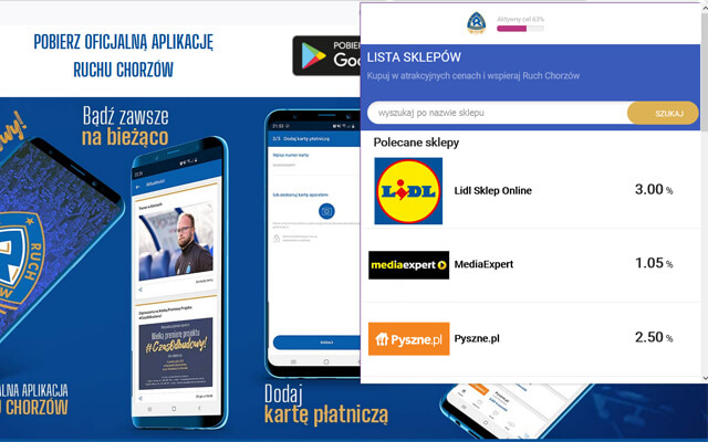 Ruch Chorzów from Chrome web store to be run with OffiDocs Chromium online Ruch Chorzów from Chrome web store to be run with OffiDocs Chromium online