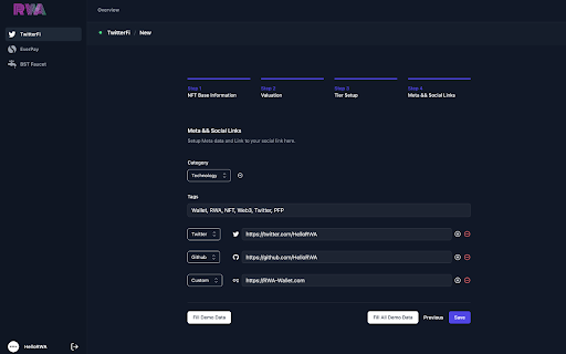RWA Wallet from Chrome web store to be run with OffiDocs Chromium online RWA Wallet from Chrome web store to be run with OffiDocs Chromium online
