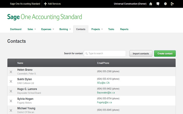 Sage One Accounting (Canada English) from Chrome web store to be run with OffiDocs Chromium online Sage One Accounting (Canada English) from Chrome web store to be run with OffiDocs Chromium online