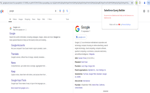 Salesforce Query Builder from Chrome web store to be run with OffiDocs Chromium online Salesforce Query Builder from Chrome web store to be run with OffiDocs Chromium online