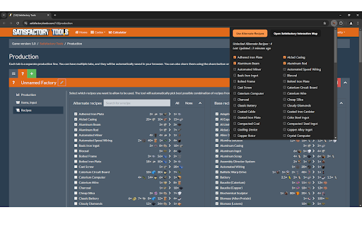 satisfactory calculator recipes from Chrome web store to be run with OffiDocs Chromium online satisfactory calculator recipes from Chrome web store to be run with OffiDocs Chromium online