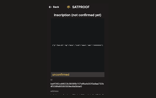 SatProof Wallet from Chrome web store to be run with OffiDocs Chromium online SatProof Wallet from Chrome web store to be run with OffiDocs Chromium online
