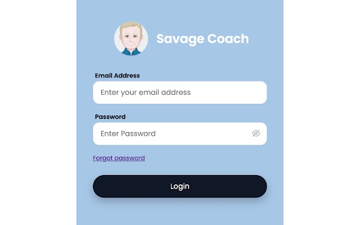 Savage Coach from Chrome web store to be run with OffiDocs Chromium online Savage Coach from Chrome web store to be run with OffiDocs Chromium online