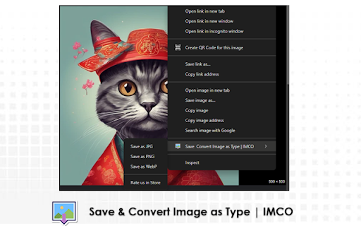 Save Convert Image as Type | IMCO from Chrome web store to be run with OffiDocs Chromium online Save Convert Image as Type | IMCO from Chrome web store to be run with OffiDocs Chromium online
