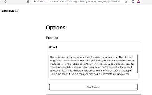 SciGemini Gemini™ for Scientists from Chrome web store to be run with OffiDocs Chromium online SciGemini Gemini™ for Scientists from Chrome web store to be run with OffiDocs Chromium online