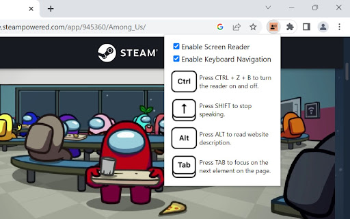 Screen Reader with On Off Button from Chrome web store to be run with OffiDocs Chromium online Screen Reader with On Off Button from Chrome web store to be run with OffiDocs Chromium online