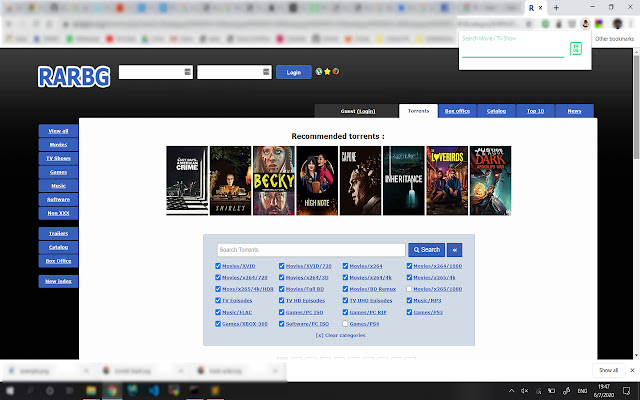Search RARBG Torrents by IMDB ID from Chrome web store to be run with OffiDocs Chromium online Search RARBG Torrents by IMDB ID from Chrome web store to be run with OffiDocs Chromium online