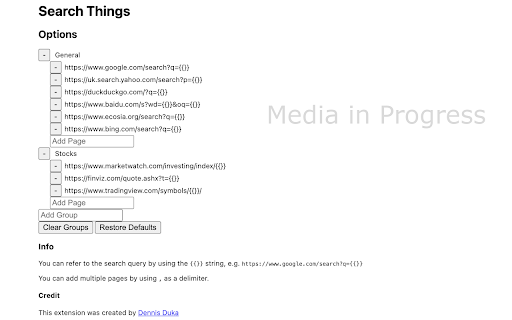 Search Things from Chrome web store to be run with OffiDocs Chromium online Search Things from Chrome web store to be run with OffiDocs Chromium online