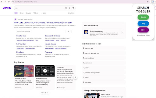 Search Toggler from Chrome web store to be run with OffiDocs Chromium online Search Toggler from Chrome web store to be run with OffiDocs Chromium online