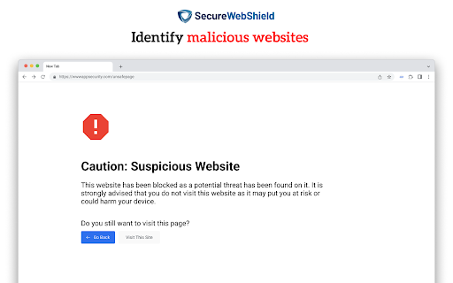 Secure WebShield from Chrome web store to be run with OffiDocs Chromium online Secure WebShield from Chrome web store to be run with OffiDocs Chromium online
