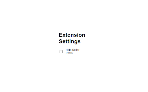Seller Blocker from Chrome web store to be run with OffiDocs Chromium online Seller Blocker from Chrome web store to be run with OffiDocs Chromium online