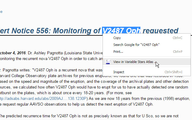 Send2VarStarsAtlas from Chrome web store to be run with OffiDocs Chromium online Send2VarStarsAtlas from Chrome web store to be run with OffiDocs Chromium online