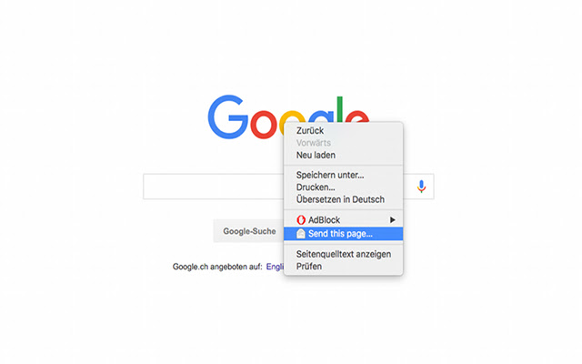 Send Page from Chrome web store to be run with OffiDocs Chromium online Send Page from Chrome web store to be run with OffiDocs Chromium online