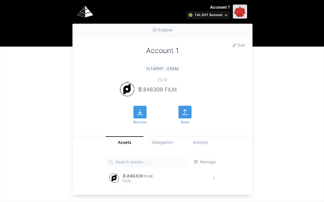 Sentinel T4L3NT Wallet from Chrome web store to be run with OffiDocs Chromium online Sentinel T4L3NT Wallet from Chrome web store to be run with OffiDocs Chromium online