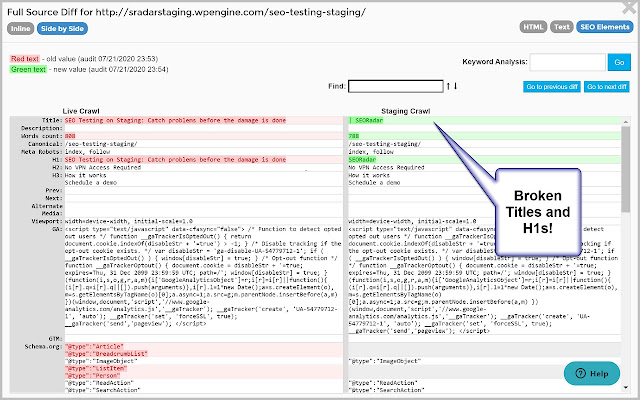 SEORadar Diff tool from Chrome web store to be run with OffiDocs Chromium online SEORadar Diff tool from Chrome web store to be run with OffiDocs Chromium online
