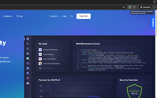 Session Replay browser extension from Chrome web store to be run with OffiDocs Chromium online Session Replay browser extension from Chrome web store to be run with OffiDocs Chromium online